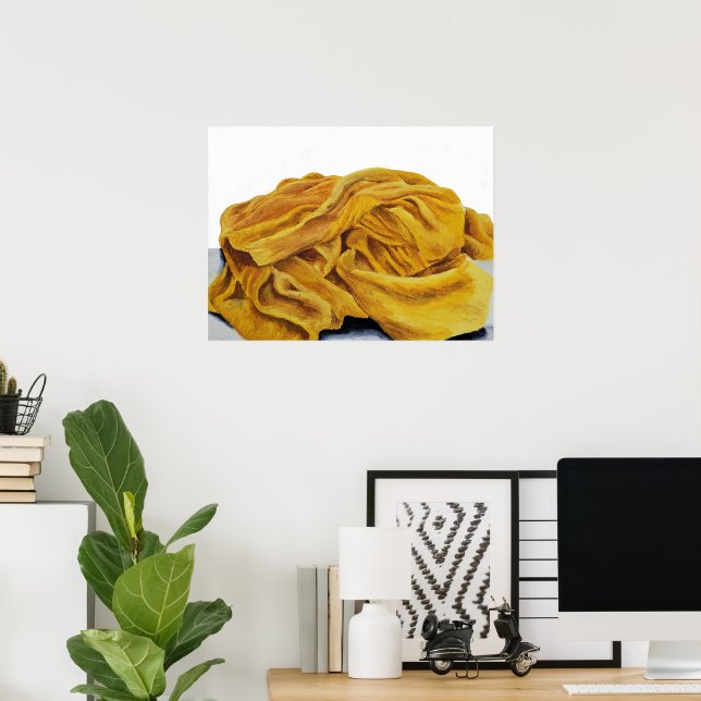 En gul schal poster (Hemmakontoret)