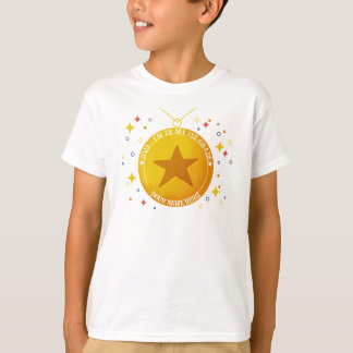 En guld-medalja T-shirt för min inlärningsresa!