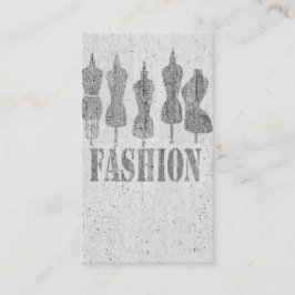 En gullig radda. Den Retro Visitkort