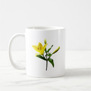 En Gult Lily Kaffemugg