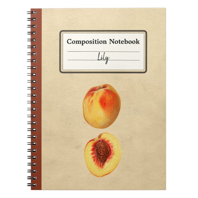 En Gult Peach och en halv Personlig Anteckningsbok (Framsidan)