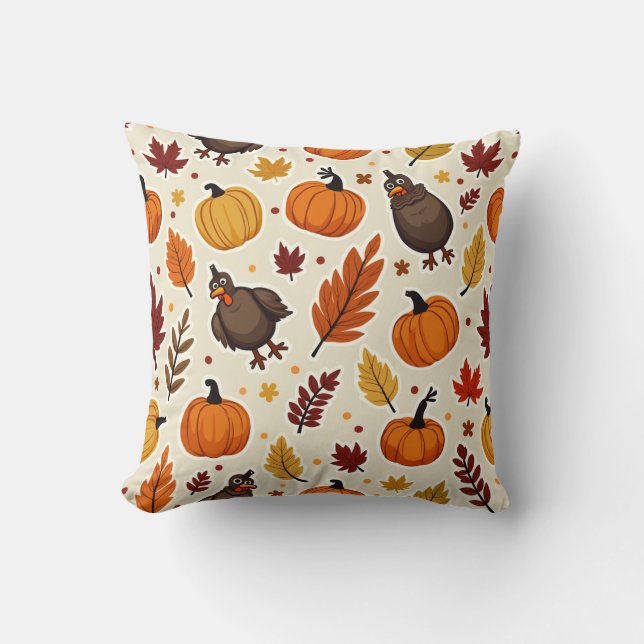 en Halloween-kudde Kudde (Framsida)