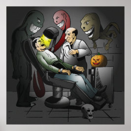En Halloween-natt hos tandläkaren Affisch
