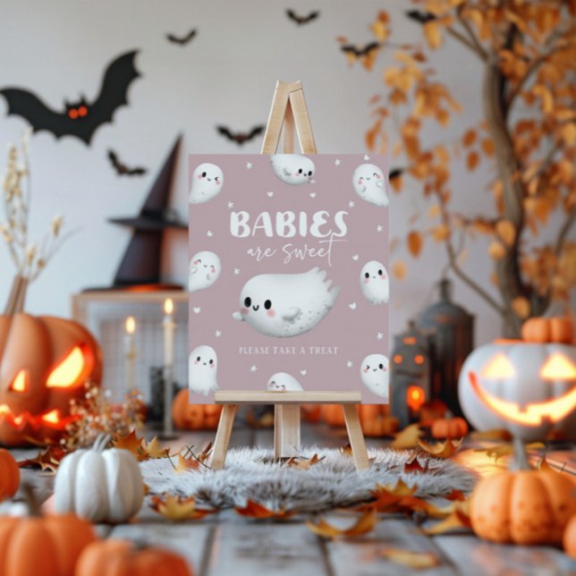 En Halloween-Spädbarn är söt. Poster (Skapare uppladdad)