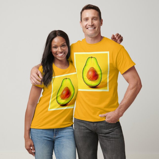 En hälsosam avocado-design t shirt (Unisex)