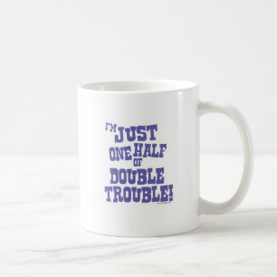 En halv Dubbla problem Kaffemugg