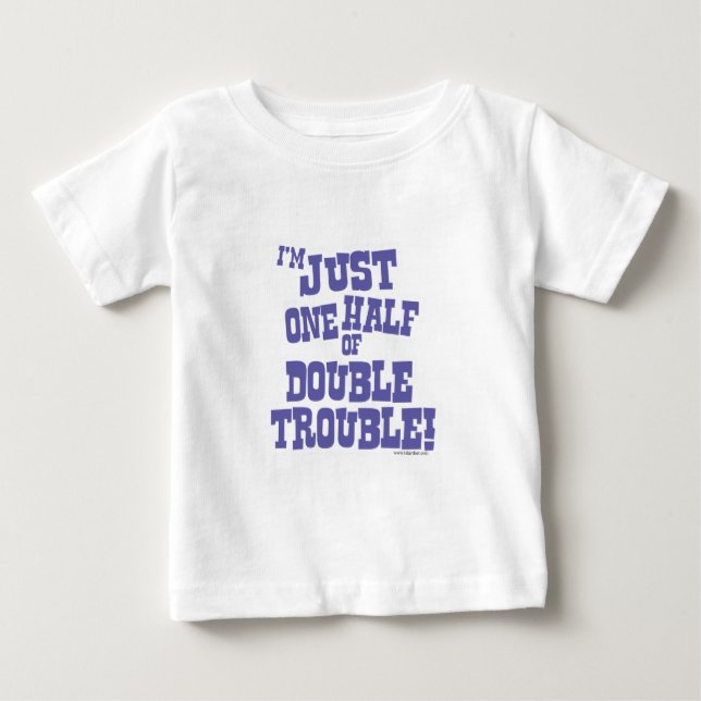 En halv Dubbla problem Tee (Framsida)