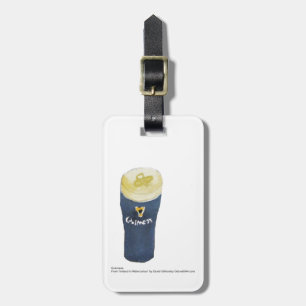 En halv liter av Guinness Bagagebricka