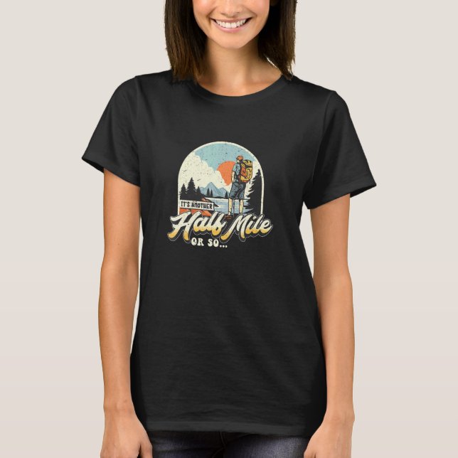En halv miljon eller så, dölj campingdesign t shirt (Framsida)