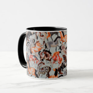 En hängiven Philip Jacobs Fabric Neddy Horse Mugg