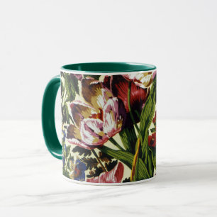 En hängiven Philip Jacobs Fabric Tulip Chintz mug Mugg