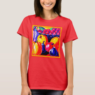 En häpnadsväckande Fruktig Oljemålning. Köp nu T Shirt