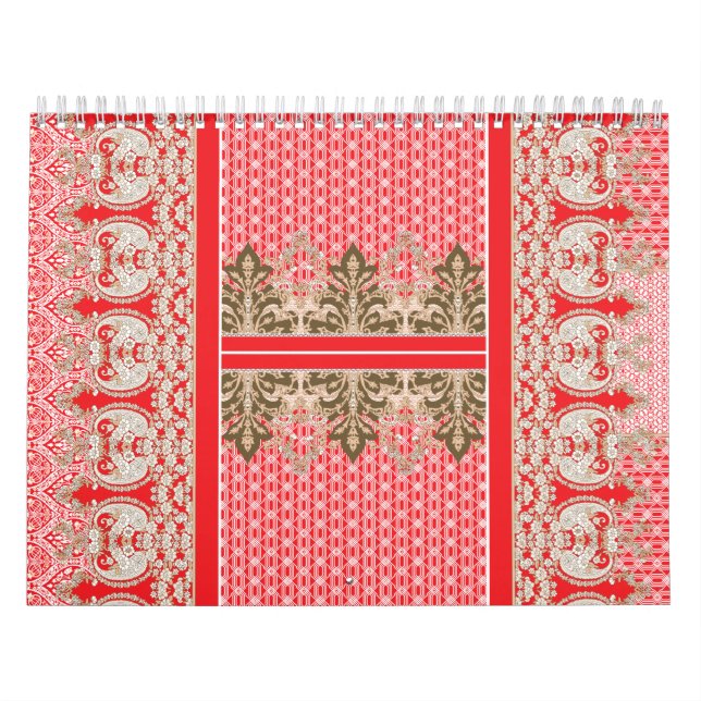 En häpnadsväckande klänning i Indiska bröllop förs Kalender (Omslag)