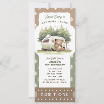 En Happy Camper Biljett Medlem En