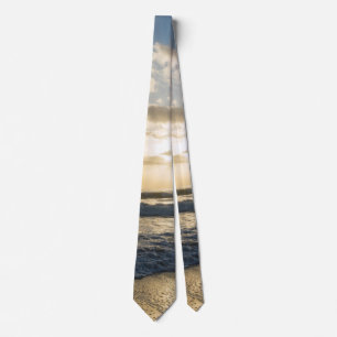 En härlig beach Morgon Tie Slips