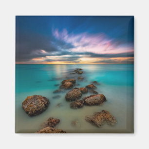 En härlig solnedgång över Turks & Caicos för Magnet