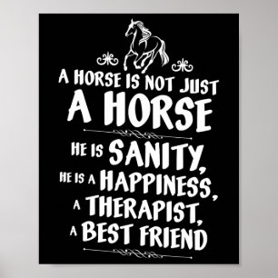En häst är inte bara en häst - en häst som är roli poster