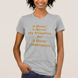 En häst! tee shirt
