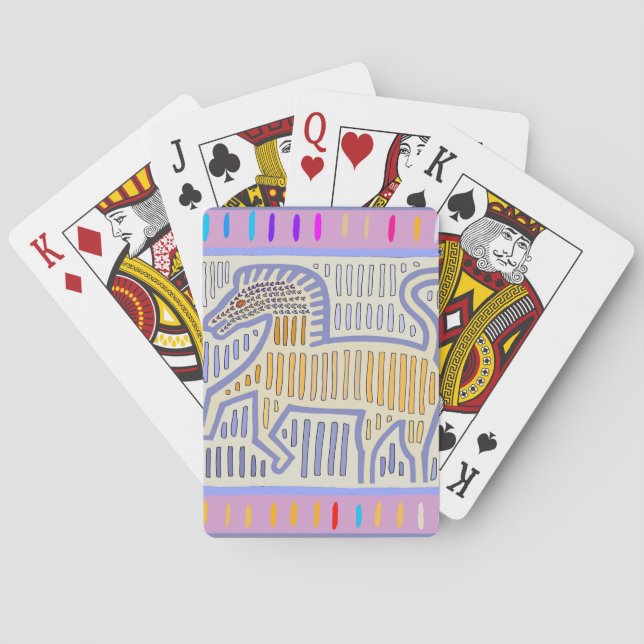 En häst utan namn casinokort (Baksidan)