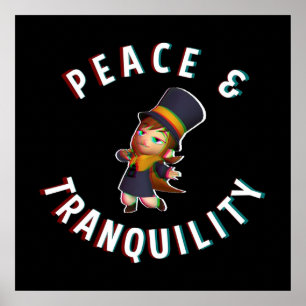 En Hat in Time Peace Tranquibility Poster