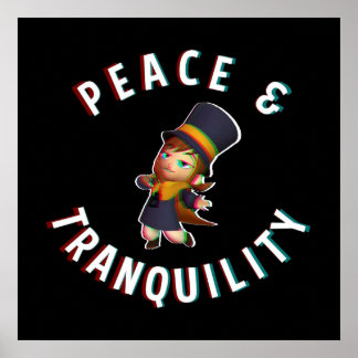 En Hat in Time Peace Tranquibility Poster
