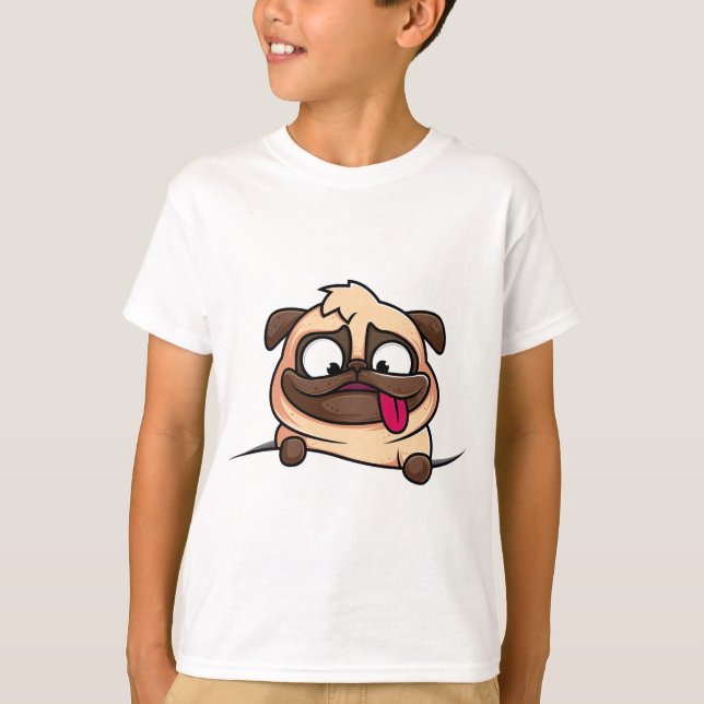 En Hatt Hund Älskare Husdjur T Shirt (Framsida)