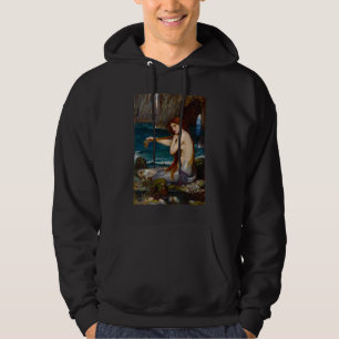 En havfrue, ca 1900 av John Waterhouse Hoodie