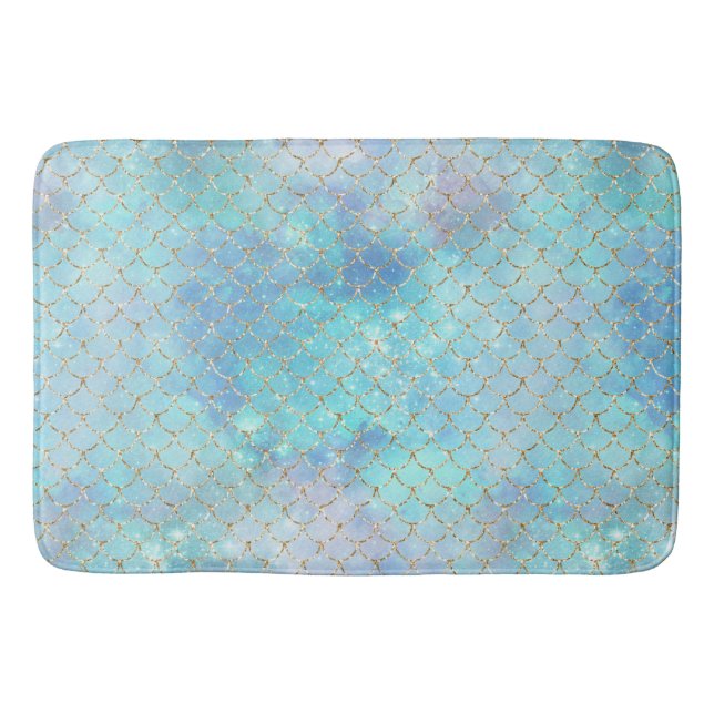 En Havfrus Galaxy Serie Design 2  Badrumsmatta (Framsidan)