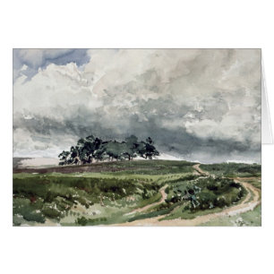 En Heath Scene Hälsningskort