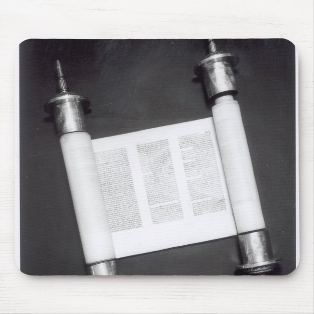 En hebréisk rulla musmatta (Framsidan)