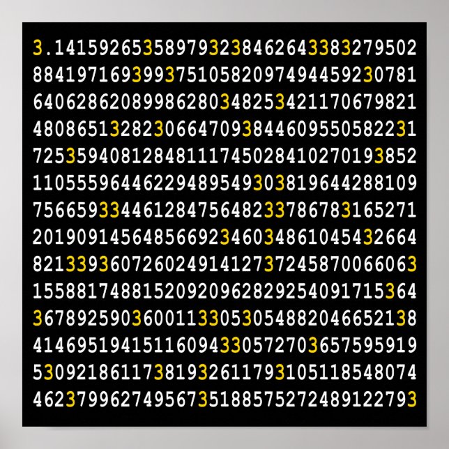 En hel del Pi Gult 3 Poster (Framsidan)