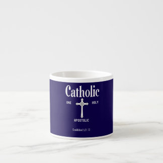En hel katolsk apostolisk kyrka espressomugg