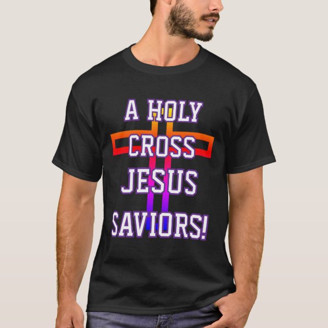 EN HELIG KORS T SHIRT (Framsida)