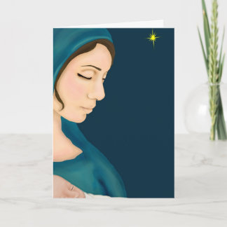 En heliga jul helgkort