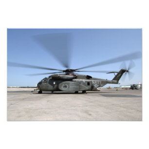 En helikopter för MH--53Ehavsdrake Fototryck