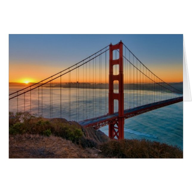 En helt fantastisk soluppgång hälsningskort (Framsidan Horizontal)