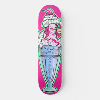 En helt normal mjölkshakeke mini skateboard bräda 18,5 cm