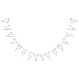 En helt vit, karaktärslös yta fyller vimplar