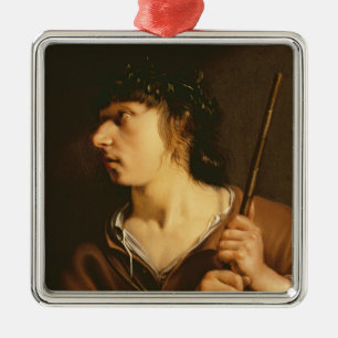 En herde, 1635 julgransprydnad metall