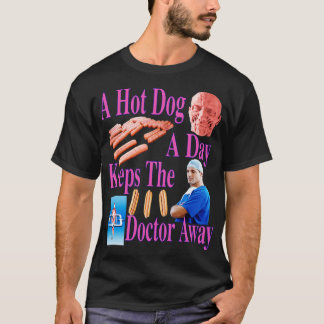 En Hett Hund per dag Behållor Doktor Away Glizzy T Shirt