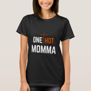 En hett mamma Christian dam shirt T