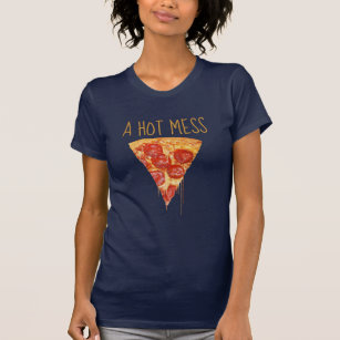 En Hett  Pizza T-Shirt