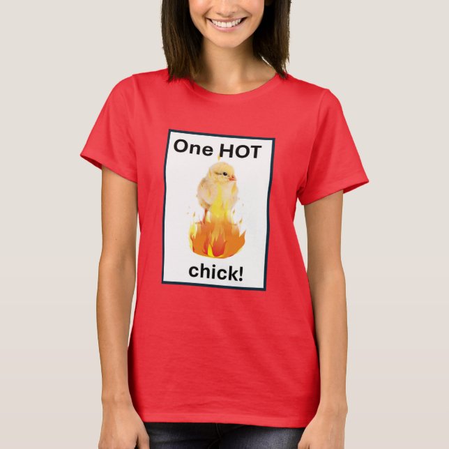 En Hetts Chick T Shirt (Framsida)