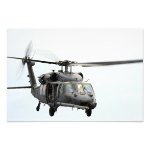 En HH-60 stenlägger hökhelikoptern Fototryck