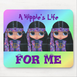 En hippies liv för mig Mousepad Musmatta