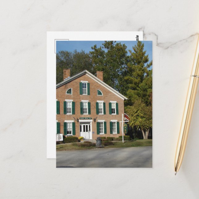 En historisk kränkt i Iowa Vykort (Fram/Back In Situ)