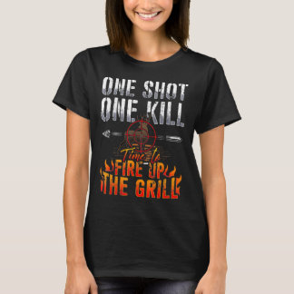 En Hjort för brandgaller en Döda T Shirt