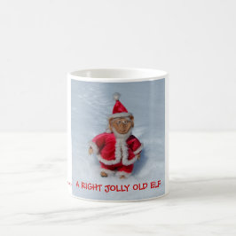 EN HÖGER JOLLY GAMMAL ELF. KAFFEMUGG