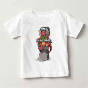 En högste ordförande i Baby Tyrannosaurus Rex Sitt T Shirt