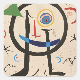 EN HOMAT MOT MIRO FYRKANTIGT KLISTERMÄRKE